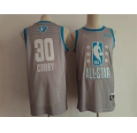 Men Jordan Golden State Warriors #30 Stephen Curry Grey 2022 NBA All-Star Swingman Basketball Jersey