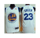 Men Nike Golden State Warriors #23 Draymond Green White Stitched NBA Swingman Jersey