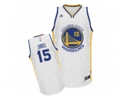 Men's Adidas Golden State Warriors #15 Damian Jones Swingman White Home NBA Jersey