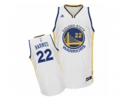 Men's Adidas Golden State Warriors #22 Matt Barnes Swingman White Home NBA Jersey