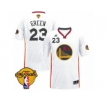 Men's Adidas Golden State Warriors #23 Draymond Green Swingman White 2017 Chinese New Year 2017 The Finals Patch NBA Jersey
