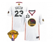 Men's Adidas Golden State Warriors #23 Draymond Green Swingman White 2017 Chinese New Year 2017 The Finals Patch NBA Jersey
