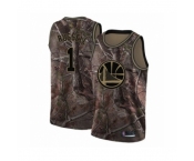 Men's Golden State Warriors #1 D'Angelo Russell Swingman Camo Realtree Collection Basketball Jersey