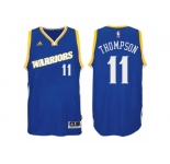 Men's Golden State Warriors #11 Klay Thompson 2016-17 Crossover Alternate Blue New Swingman Jersey