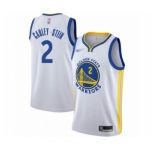 Men's Golden State Warriors #2 Willie Cauley-Stein Authentic White Basketball Jersey - Association Edition