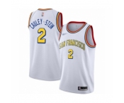 Men's Golden State Warriors #2 Willie Cauley-Stein Authentic White Hardwood Classics Basketball Jersey - San Francisco Classic Edition