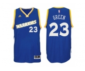 Men's Golden State Warriors #23 Draymond Green 2016-17 Crossover Alternate Blue New Swingman Jersey