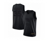 Men's Golden State Warriors #35 Kevin Durant Swingman Black MVP Basketball Jersey