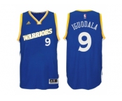 Men's Golden State Warriors #9 Andre Iguodala 2016-17 Crossover Alternate Blue New Swingman Jersey