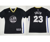 NBA Golden State Warrlors #23 Draymond Green Black New Alternate Stitched Jerseys