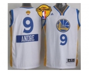 NBA Golden State Warrlors #9 Andre Iguodala White 2014-15 Christmas Day The Finals Patch Stitched Jerseys