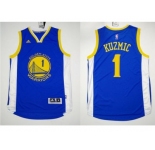 NBA Revolution 30 Golden State Warrlors #1 Ognjen Kuzmic Blue Stitched Jerseys