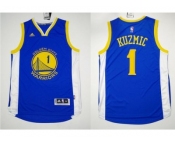 NBA Revolution 30 Golden State Warrlors #1 Ognjen Kuzmic Blue Stitched Jerseys