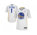 NBA Revolution 30 Golden State Warrlors #1 Ognjen Kuzmic White Alternate Stitched Jerseys