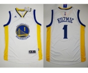 NBA Revolution 30 Golden State Warrlors #1 Ognjen Kuzmic White Stitched Jerseys