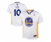 NBA Revolution 30 Golden State Warrlors #10 David Lee White Alternate Stitched Jerseys