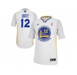 NBA Revolution 30 Golden State Warrlors #12 Andrew Bogut White Alternate Stitched Jerseys