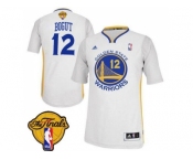 NBA Revolution 30 Golden State Warrlors #12 Andrew Bogut White Alternate The Finals Patch Stitched Jerseys
