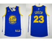 NBA Revolution 30 Golden State Warrlors #23 Draymond Green Blue Stitched Jerseys