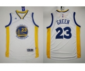 NBA Revolution 30 Golden State Warrlors #23 Draymond Green White Stitched Jerseys