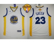 NBA Revolution 30 Golden State Warrlors #23 Draymond Green White The Finals Patch Stitched Jerseys