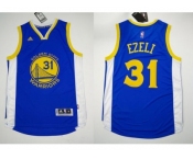 NBA Revolution 30 Golden State Warrlors #31 Festus Ezeli Blue Stitched Jerseys