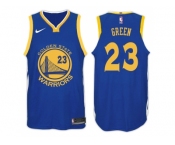 Nike NBA Golden State Warriors #23 Draymond Green Jersey 2017-18 New Season Blue Jersey