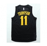 nba golden state warriors #11 thompson black[number golden]