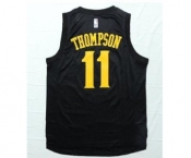 nba golden state warriors #11 thompson black[number golden]