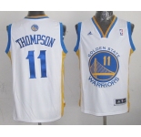 nba golden state warriors #11 thompson white[revolution 30 swingman]