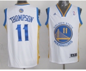 nba golden state warriors #11 thompson white[revolution 30 swingman]