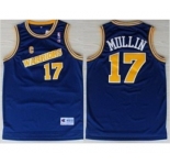 nba golden state warriors #17 mullin blue[soul throwback m&n]