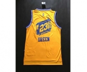 nba golden state warriors #23 green yellow