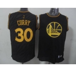 nba golden state warriors #30 curry black[gold lettering fashion]