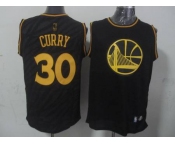nba golden state warriors #30 curry black[gold lettering fashion]
