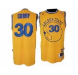 nba golden state warriors #30 curry m&n yellow[swingman 30 revolution]