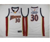 nba golden state warriors #30 curry white[revolution 30 swingman][2016 new]