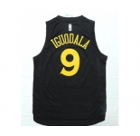 nba golden state warriors #9 iguodala black[number golden]