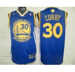 nba jersey golden state warrlors #30 curry blue(fans edition)