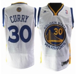 nba jersey golden state warrlors #30 curry white(fans edition)