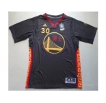 nba jerseys golden state warriors #30 curry black[2015 armorslays]