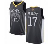 Women Golden State Warriors #17 Chris Mullin Swingman Black 2019 Basketball Finals Bound Basketball Jersey - Statement Edition