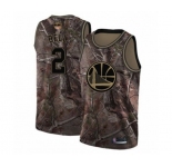 Women Golden State Warriors #2 Jordan Bell Swingman Camo Realtree Collection Basketball 2019 Basketball Finals Bound Jersey
