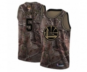 Women Golden State Warriors #5 Kevon Looney Swingman Camo Realtree Collection Basketball 2019 Basketball Finals Bound Jersey