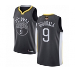 Women Golden State Warriors #9 Andre Iguodala Swingman Black 2019 Basketball Finals Bound Basketball Jersey - Statement Edition
