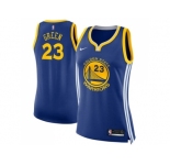 Women Nike Golden State Warriors #23 Draymond Green Blue NBA Swingman Icon Edition Jersey