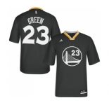 Women's Adidas Golden State Warriors #23 Draymond Green Authentic Black Alternate NBA Jersey
