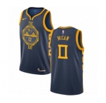 Women's Nike Golden State Warriors #0 Patrick McCaw Swingman Navy Blue NBA Jersey - City Edition