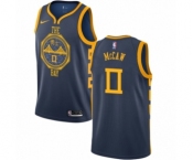 Women's Nike Golden State Warriors #0 Patrick McCaw Swingman Navy Blue NBA Jersey - City Edition