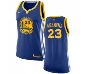 Women's Nike Golden State Warriors #23 Mitch Richmond Swingman Royal Blue Road NBA Jersey - Icon Edition